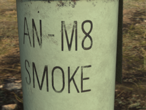 an-m8 smoke grenade Modelo 3D