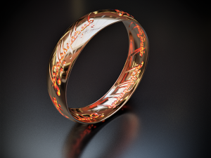 one ring 3D Print Model