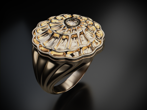 shell ring 3D Print Model