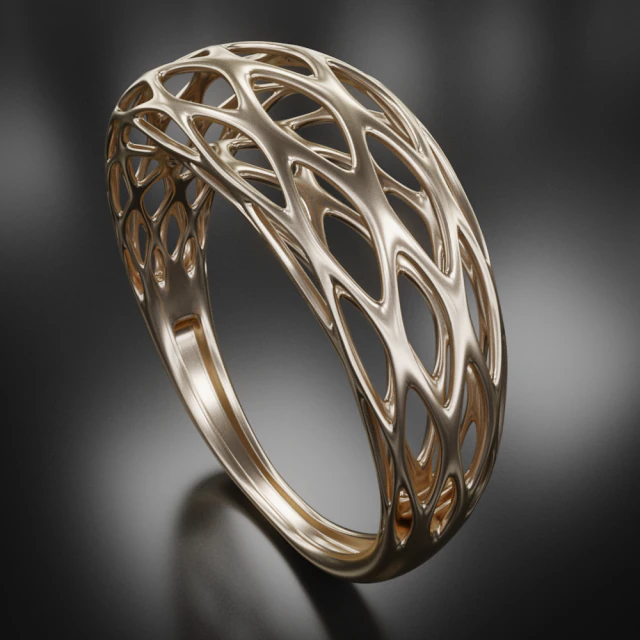 net ring 3D Print Model .c4d .max .obj .3ds .fbx .stl .blend