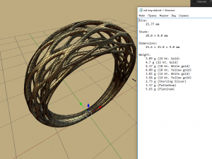 net ring 3D Print Model