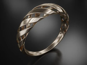 spiral ring 3D Print Model