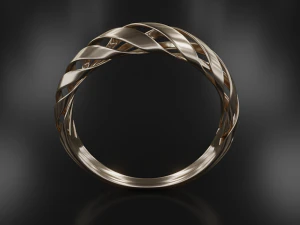 spiral ring 3D Print Model