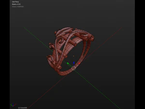 thin ring pattern 3D Print Model