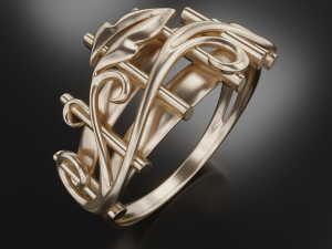 thin ring pattern Modelo de Impressão 3D