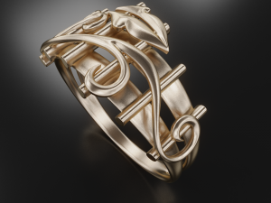 thin ring pattern Modelo de Impressão 3D