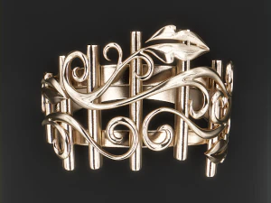 thin ring pattern2 3D Print Model