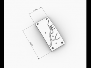 bracelet element sb1 3D Print Model