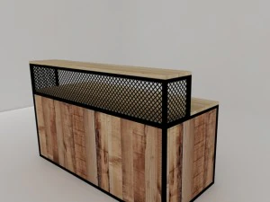 收银柜台 3D 模型