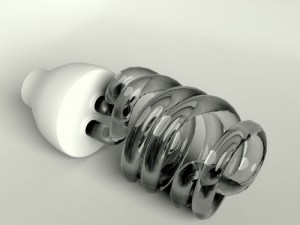 twisted light bulb 3D Модель