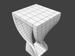 lowpoly stylize table 3D Model