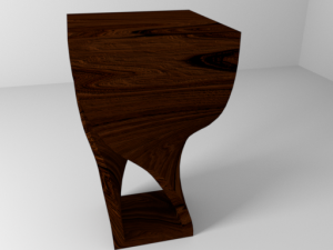 lowpoly stylize table 3D Model