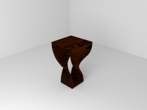 lowpoly stylize table 3D Model