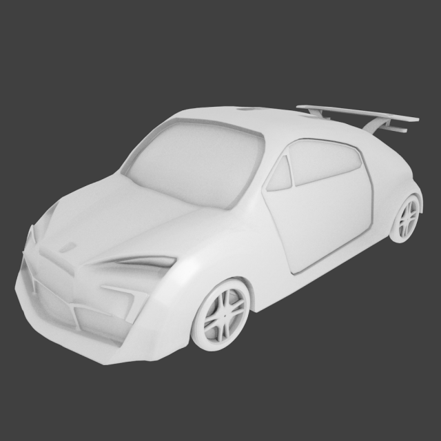 concept race car 3D 모델 .c4d .max .obj .3ds .fbx .stl .blend