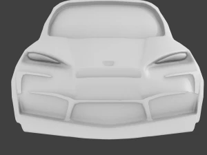 concept race car 3D Model