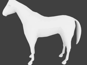 lowpoly horse 3D Model