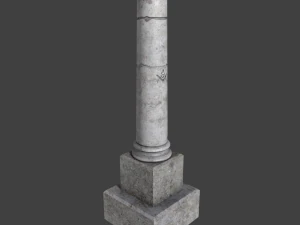 filar grobowca Model 3D