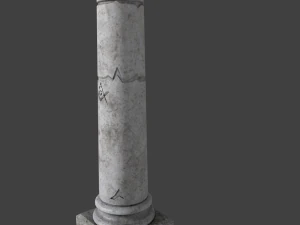 tomb pillar 3D Model