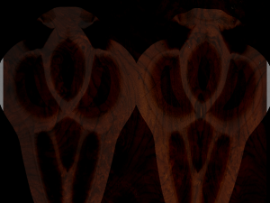 3d wooden chair Modelo 3D
