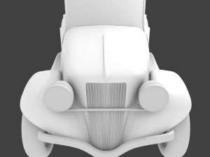 royal antique old-timer car 3D Model