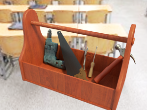 lowpoly toolbox 3Dモデル