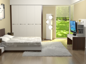 bedroom 3D 模型