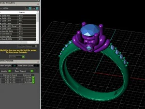 engagement ring 3D Print Model