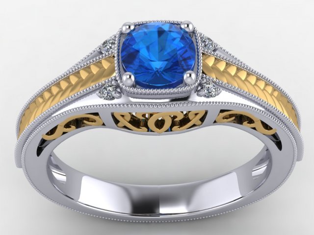 engagement ring Modello 3D .c4d .max .obj .3ds .fbx .stl .blend 