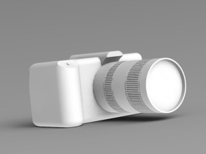 camera reflex 3D 프린트 모델