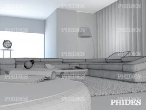 living room 1 3D Model