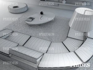 living room 1 3D Model