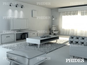living room 2 3D-Modell