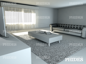 living room 2 3D-Modell