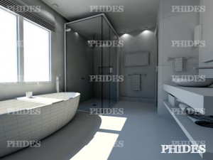 bathroom 1 3D 模型