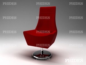 armchair 1 3Dモデル