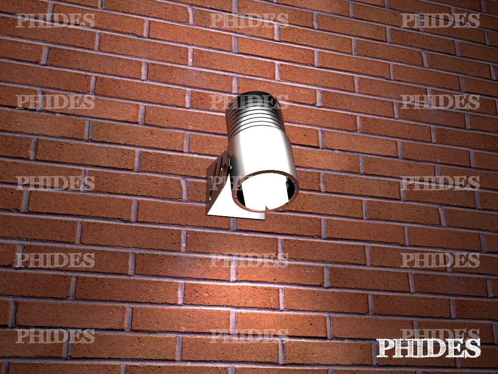 Spotlight 1 Free 3d Model In Wall Lights 3dexport