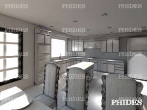 kitchen 1 Model 3D