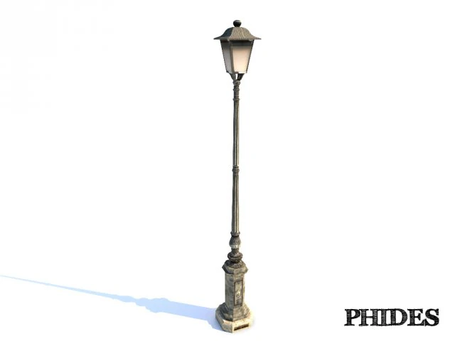 street light 2 3D Model .c4d .max .obj .3ds .fbx .stl .blend 