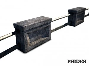 balustrade 01 3D Model