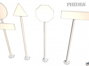 street signs 1 3D 模型