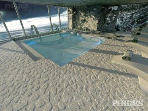 swimming pool 3 night 3D Model