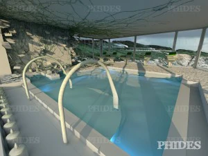 swimming pool 3 night 3D Model