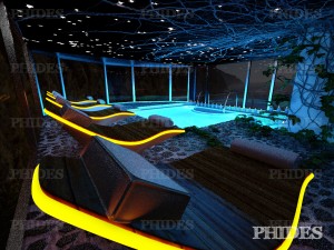 swimming pool 3 day and night 3D Model