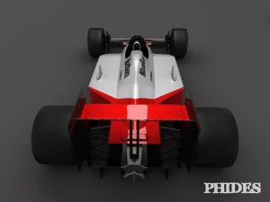 mclaren mp4-4 1988 3D Model