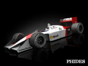 McLaren MP4-4 1988 3D Modell