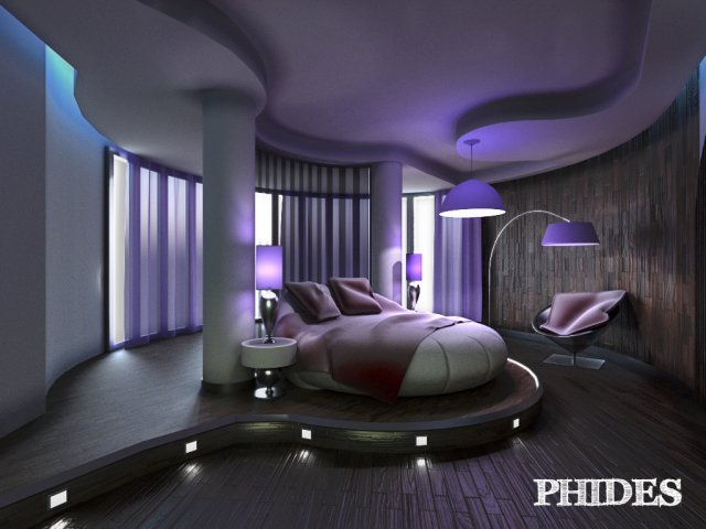 bedroom 2 Modelo 3D .c4d .max .obj .3ds .fbx .stl .blend 