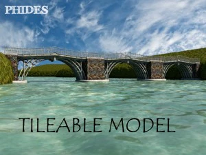 most żelazny 1 Model 3D