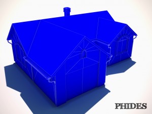 low poly house 1 Modelo 3D