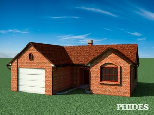 low poly house 1 Modelo 3D