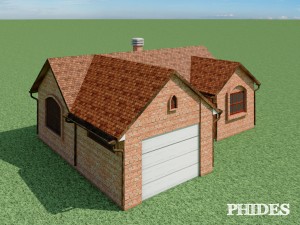 low poly house 1 Modelo 3D